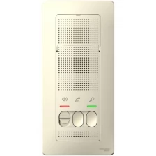 Schneider Electric Устройство переговорное SCHNEIDER ELECTRIC BLNDA000012 домофон blanca настен. монтаж 4.5В молоч.