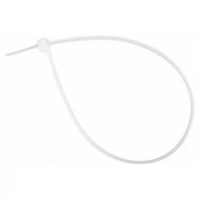 Кабельная стяжка пластиковая (ремешок-хомут) PRT 400х7,6 (100шт.), белый, нейлон