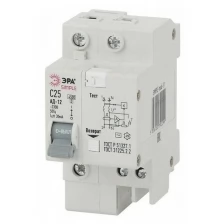 ЭРА SIMPLE-mod-35 ЭРА SIMPLE Автоматический выключатель дифференциального тока 1P+N 63А 30мА тип АС х-ка