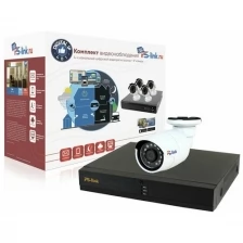 Комплект видеонаблюдения IP 2Мп Ps-Link KIT-С201IP-POE 1 камера для улицы