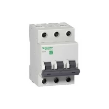 Автоматический выключатель SCHNEIDER ELECTRIC 3p C 10А 4.5кА EASY 9 EZ9F34310