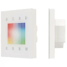 Arlight Панель Sens SR-2831S-AC-RF-IN White (220V,RGB,1зон (Arlight, IP20 Пластик) 018277