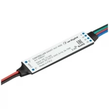028441 Контроллер SMART-K47-RGB (12-24V, 3x1A, 2.4G) (ARL, IP20 Пластик)
