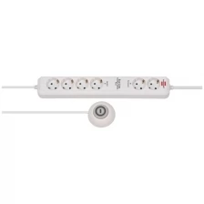 Удлинитель 1,5 м Brennenstuhl Eco-Line Comfort Switch Plus, 6 розеток, белый (1159560216)