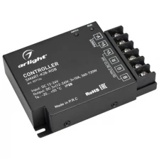 Контроллер SMART-K28-RGB (12-24V, 3x10A, 2.4G) (arlight, IP20 Металл, 5 лет)