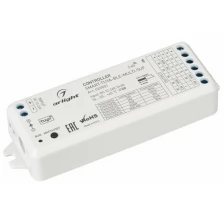 Контроллер SMART-TUYA-BLE-MULTI-SUF (12-24V, 5x3A, RGB-MIX, 2.4G) (ARL, IP20 Пластик)