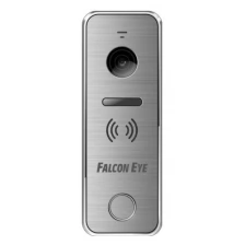 Вызывная панель Falcon Eye FE-ipanel 3 silver 4-х проводная; антивандальная накладная видеопанель; с Led подветкой до 1м, матрица CMOS, 800 ТВл, 12В,