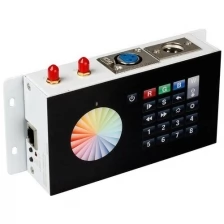 Контроллер DMX SR-2816WI Black (12V, WiFi, 8 зон) (ARL, IP20 Металл)