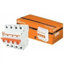 Автоматический выключатель TDM ELECTRIC ВА47-29 4Р 16А 4,5кА х-ка В (SQ0206-0058)