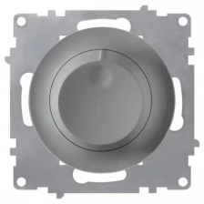 Диммер Светорегулятор OneKeyElectro 600 W для ламп накаливания и галогенных ламп, цвет серый