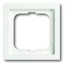 Рамка ABB Future Linear 1 пост белый бархат (1721-884K-500) 2CKA001754A4531