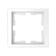 Рамка для розеток и выключателей 1 пост Merten D-Life скрытой установки белый лотос MTN4010-6535 Sch