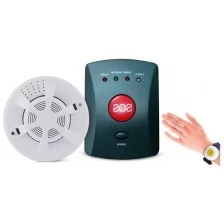 Тревожная кнопка Страж SOS GSM/03-ДЫМ - пожарная сигнализация, GSM тревожная кнопка пожарной сигнализации