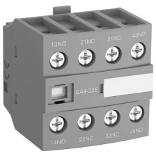 Блок контактный дополнительный CA4-31E (3НО+1НЗ) для контакторов AF09…AF38 1SBN010140R1031 (ABB CA4-31E)