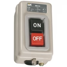 Выключатель ВКИ-230 3Р 16 А"пуск с Фиксацией" и "стоп" IP40 (KVK30-16-3) IEK
