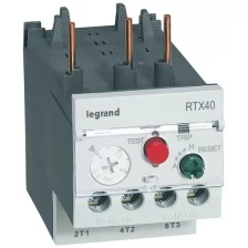 Legrand RTX3 40 Тепловое реле с дифференциальной защитой 9-13A для CTX3 22, CTX3 40