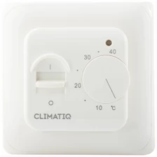 Механический терморегулятор для теплого пола CLIMATIQ BT (ivory)