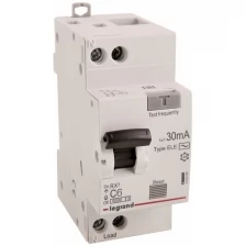 Выключатель автоматический дифференциального тока 1п (1P+N) C 6А 30мА тип AC 6кА RX3 Leg 419396