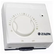 Комнатный термостат Zilon ZA-1, для инфракрасных обогревателей, белый