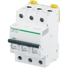 Автоматический выключатель Schneider Electric Acti 9 iC60N 3P (C) 6кА 10 А
