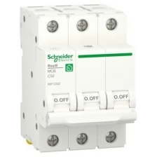 Автоматический выключатель SCHNEIDER ELECTRIC RESI9 (АВ) С 32А 3P 6000А, R9F12332