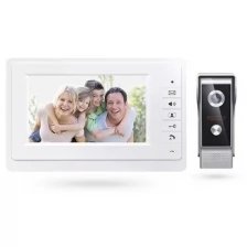 Комплект видеодомофона для квартиры, частного дома с вызывной панелью Ps-Link VD07L