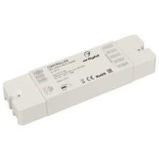 Arlight Контроллер ARL-4022-SIRIUS-RGBW (12-24V, 4x6A, 2.4G) (Arlight, IP20 Пластик) 027151