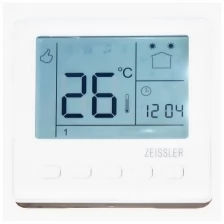 Термостат комнатный с датчиком температуры тёплого пола 3м 220В/3А ZEISSLER арт.M7.713
