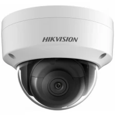 Видеокамера IP HIKVISION DS-2CD2123G2-IS(2.8MM) уличная купольная 2 Мп (2.8 мм), с EXIR-подсветкой до 30м и технологией AcuSense, по горизонтали: 107°