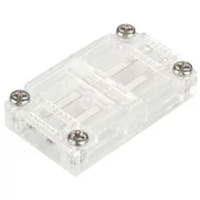 Arlight Коннектор прямой для ленты ARL-50000PV (15.5x6mm) прозрачный (Arlight, Пластик) 027067