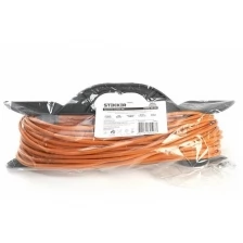 Удлинитель-шнур на рамке 1-местный б/з Stekker, HM02-02-30, 30м, 2*0,75, серия Home, оранжевый