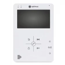 Видеодомофон Optimus VM-4.0 (w)