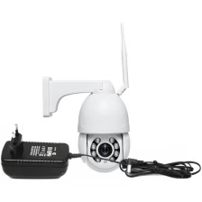 Наружная купольная поворотная 5 Мп Wi-Fi IP камера Линк SD99 W20X 8G (S20421LU) - ip видеокамера купольная, камера купольная с ик