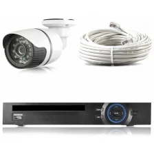 Комплект видеонаблюдения IP 5Мп Ps-Link KIT-C501IP 1 камера для улицы