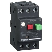 Автоматический выключатель с регулируемой тепловой защитой 4-6,3А Schneider Electric, GZ1E10