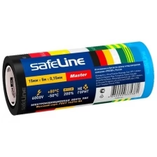 Safeline Изолента Master 15/5 комплект 7 цветов 22899 .