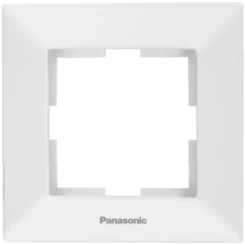 Рамка Panasonic Arkedia (WMTF08012WH-RU) декоративная 1x пластик белый (упак.:1шт)