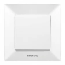 Выключатель Panasonic Arkedia белый глянцевый (wmtc00012wh-ru)
