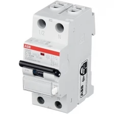 Дифференциальный автомат ABB DS201 2П 30 мА C 6 кА AC электромеханический 25 А