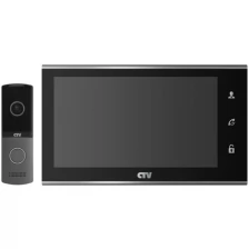CTV-DP2702MD Комплект видеодомофона (Черный)