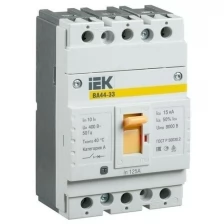 IEK Выключатель автоматический 3п 125А 15кА ВА44 33 IEK SVA4410-3-0125