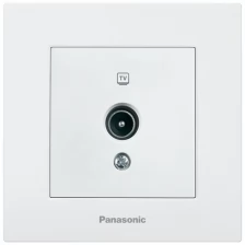 Panasonic Розетка телевизионная Panasonic Karre Plus (WKTC04512WH-RU) скрыт. IP20 белый (упак.:1шт)