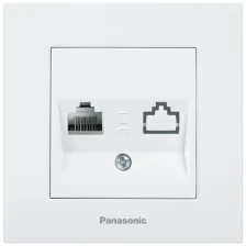 Panasonic Розетка компьютерная Panasonic Karre Plus (WKTC04042WH-RU) скрыт. IP20 белый (упак.:1шт)
