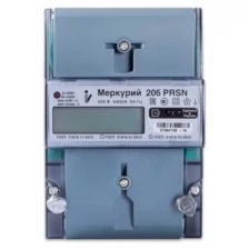 Счетчик электроэнергии однофазный однотарифный INCOTEX Меркурий 206 PRSN 5(60) А