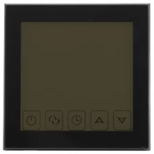 Терморегулятор Rexant R200B 51-0574 сенсорный с автоматическим программированием, черный