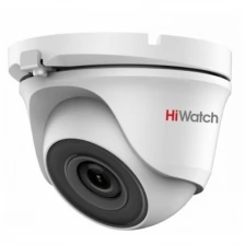 Камера видеонаблюдения аналоговая HiWatch DS-T203(B) (6 mm) 6-6мм HD-CVI HD-TVI цветная корпус: белый