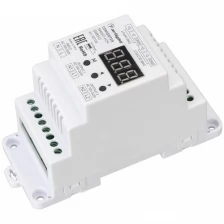 Arlight Конвертер SMART-K29-DMX512 (230V, 2x1.2A, TRIAC, DIN) (Arlight, Пластик) 027130