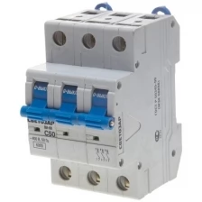 СВЕТОЗАР 10 A, "C", 400 B, 6 kA, 3-полюсной, автоматический выключатель SV-49063-10-C