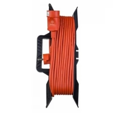 Удлинитель на рамке без заземления Perfeo RuPower 1 Sockets 30m Orange PF_C3274