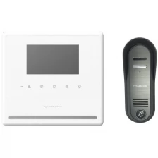 Комплект видеодомофона и вызывной панели COMMAX CDV-43Y (Белый) / 4CPN3